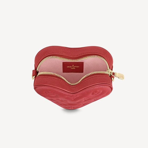 入手困難 ルイヴィトン ハートオンチェーンポーチ 偽物 モノグラム ショルダーバッグ M80837